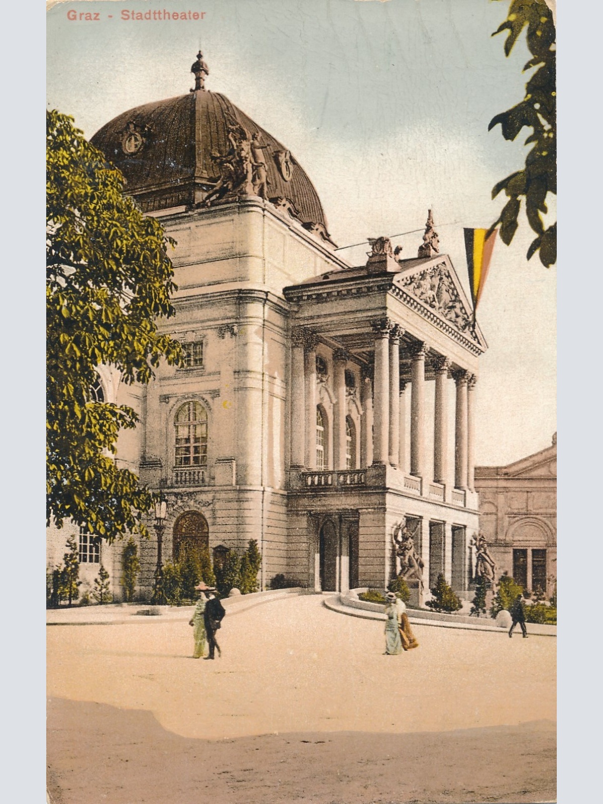 AK aus Graz Stattheater Steiermark Ansichtskarte (17162)