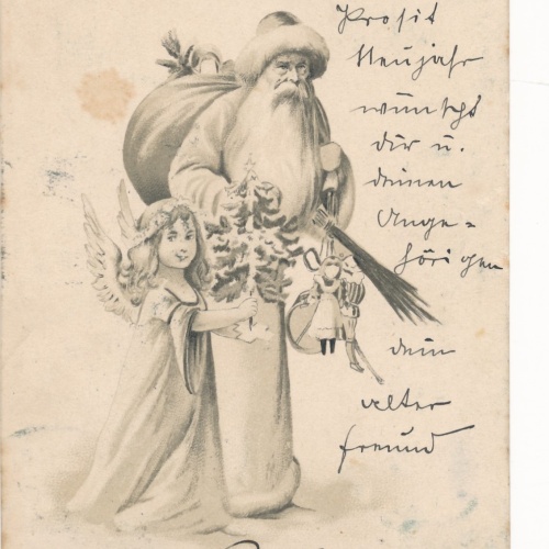 AK gruss vom Nikolaus - Nikolo Ansichtskarte (17303)