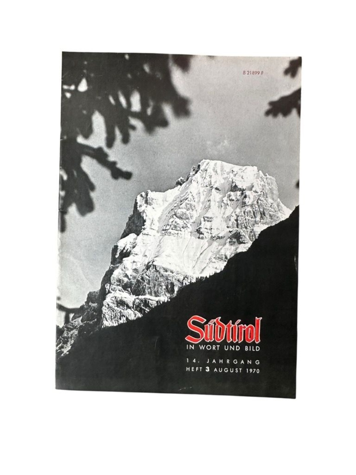 Südtirol in Wort und Bild, 14.Jg., Heft 3 Bergisel-Bund [Hg.] und Herbert Neuner
