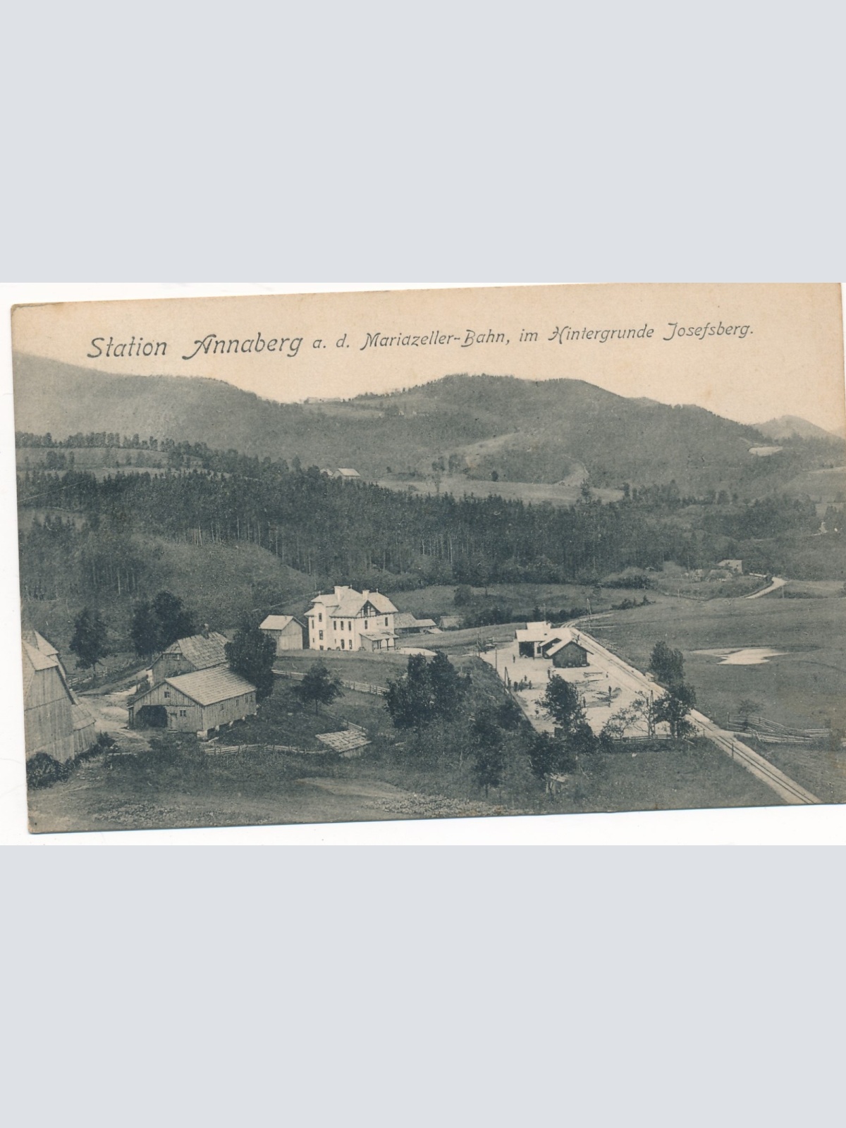 AK aus Station Annaberg Niederösterreich Ansichtskarte (17379)