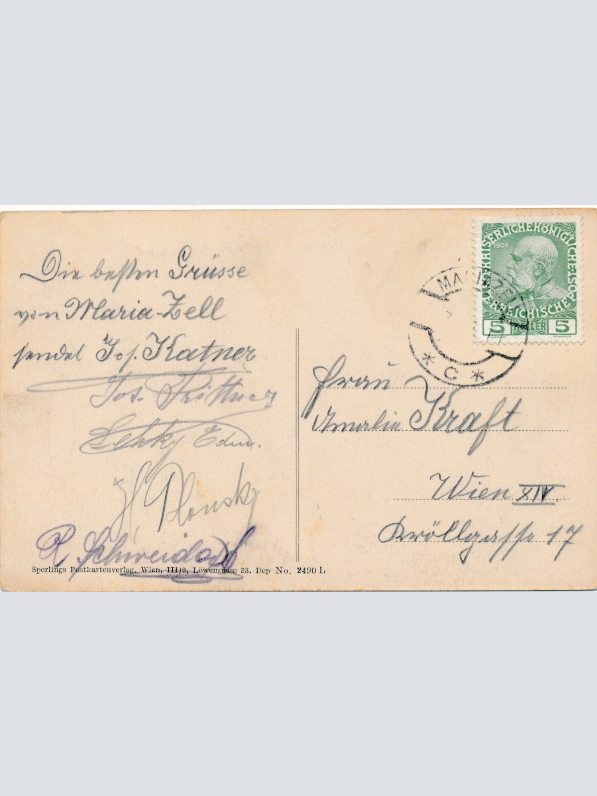 AK aus Station Annaberg Niederösterreich Ansichtskarte (17379)