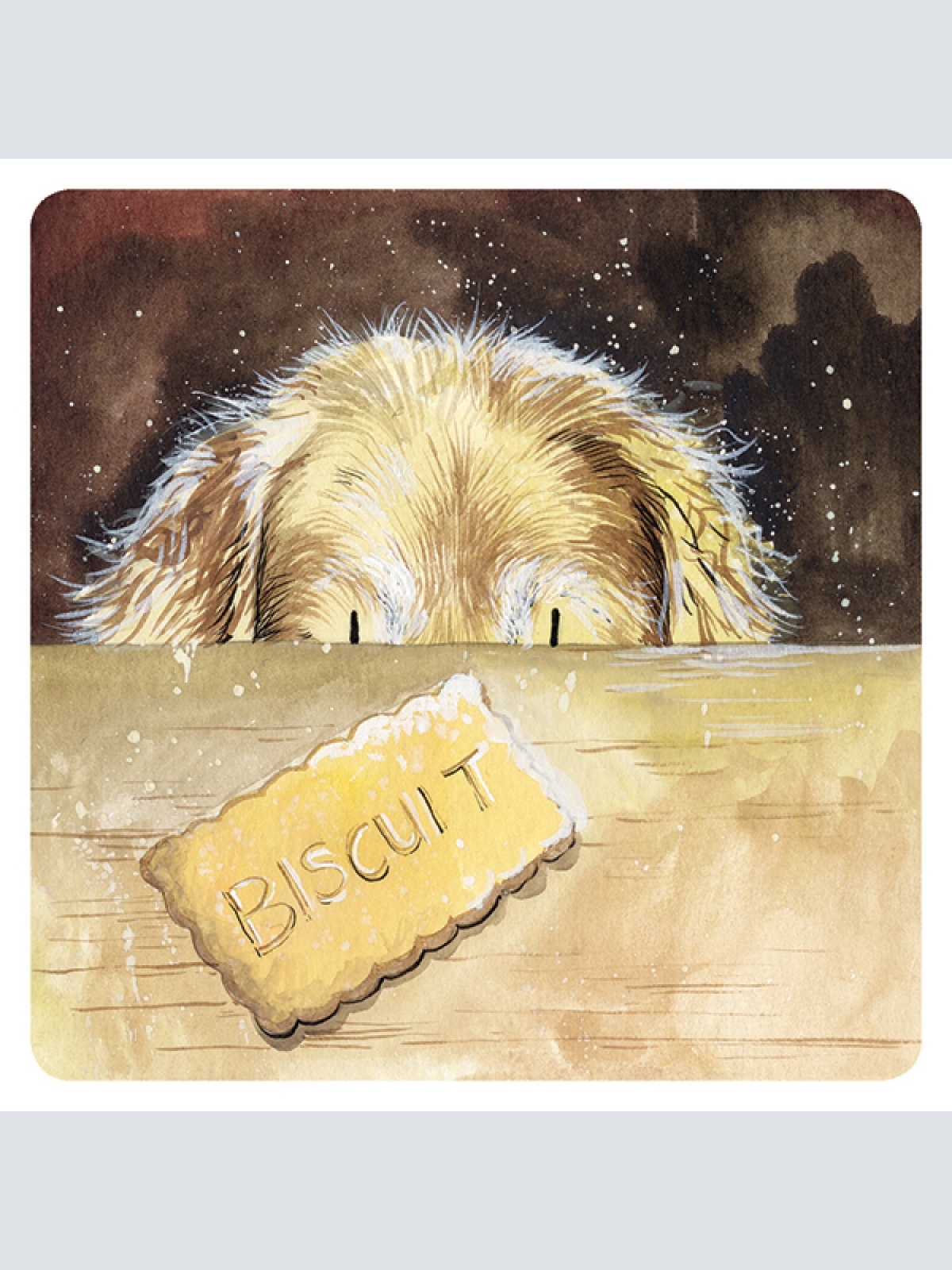 Alex Clark Untersetzer Biscuit Hund