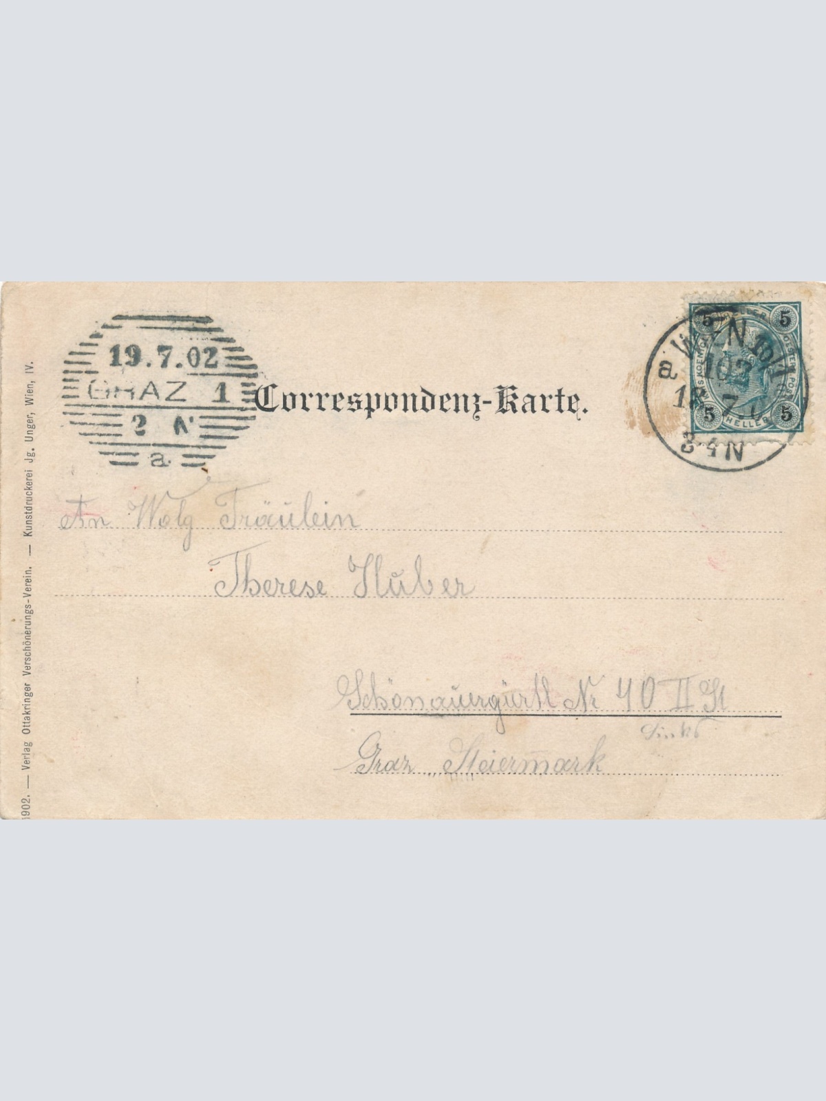 AK aus Wien Ottakring Kaiser Jubiläumswarte Ansichtskarte (18046)