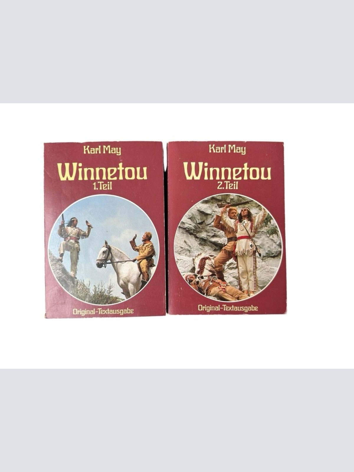 Winnetou. 1. & 2. Teil [2 Bände] Karl May May, Karl: