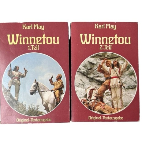 Winnetou. 1. & 2. Teil [2 Bände] Karl May May, Karl: