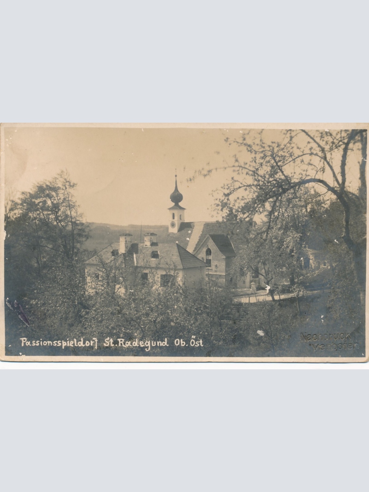 AK aus St. Radegund Passionspieldorf Oberösterreich Ansichtskarte (18057)