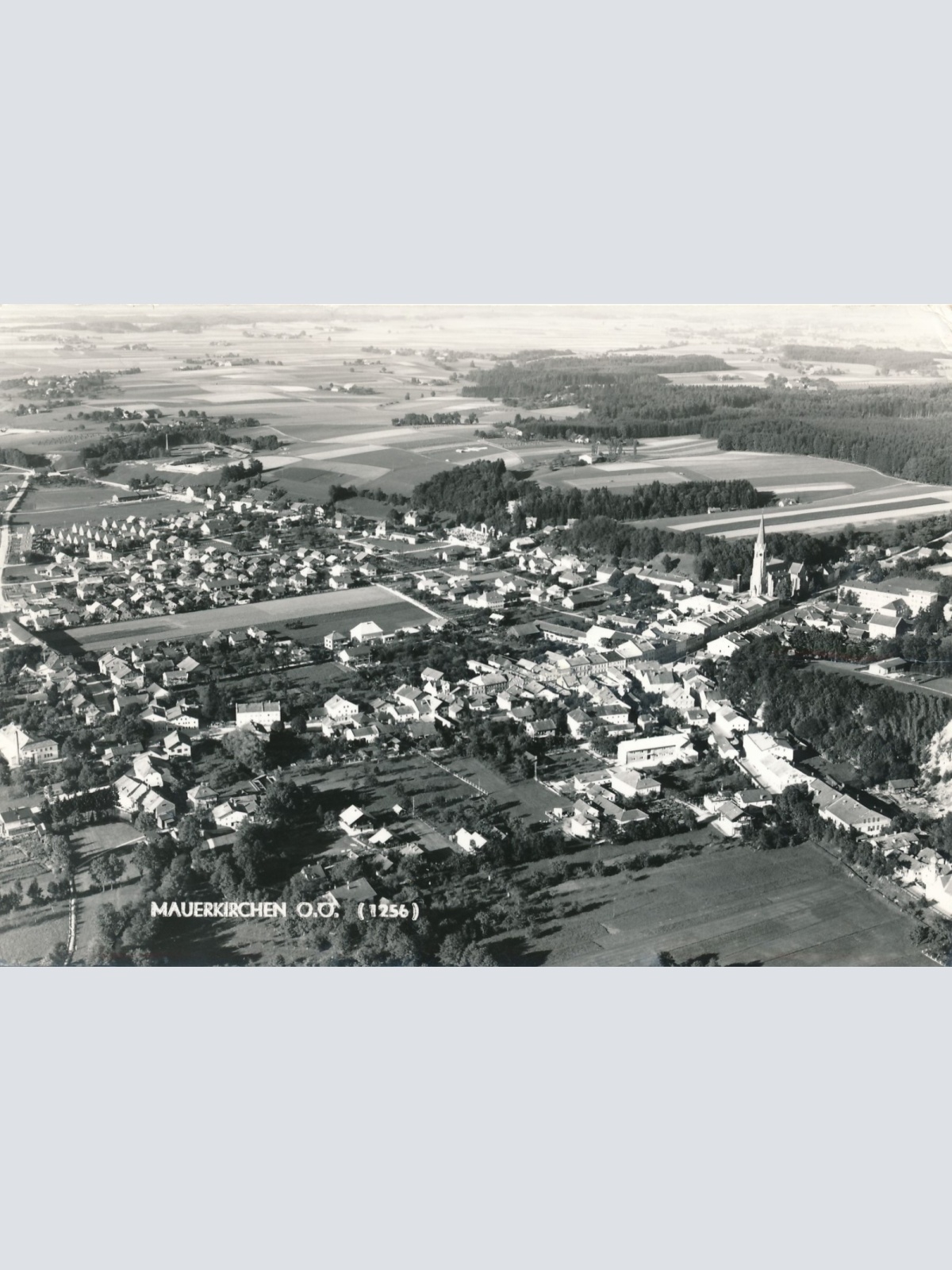 AK Luftbild Mauerkirchen Oberösterreich Ansichtskarte (18184)