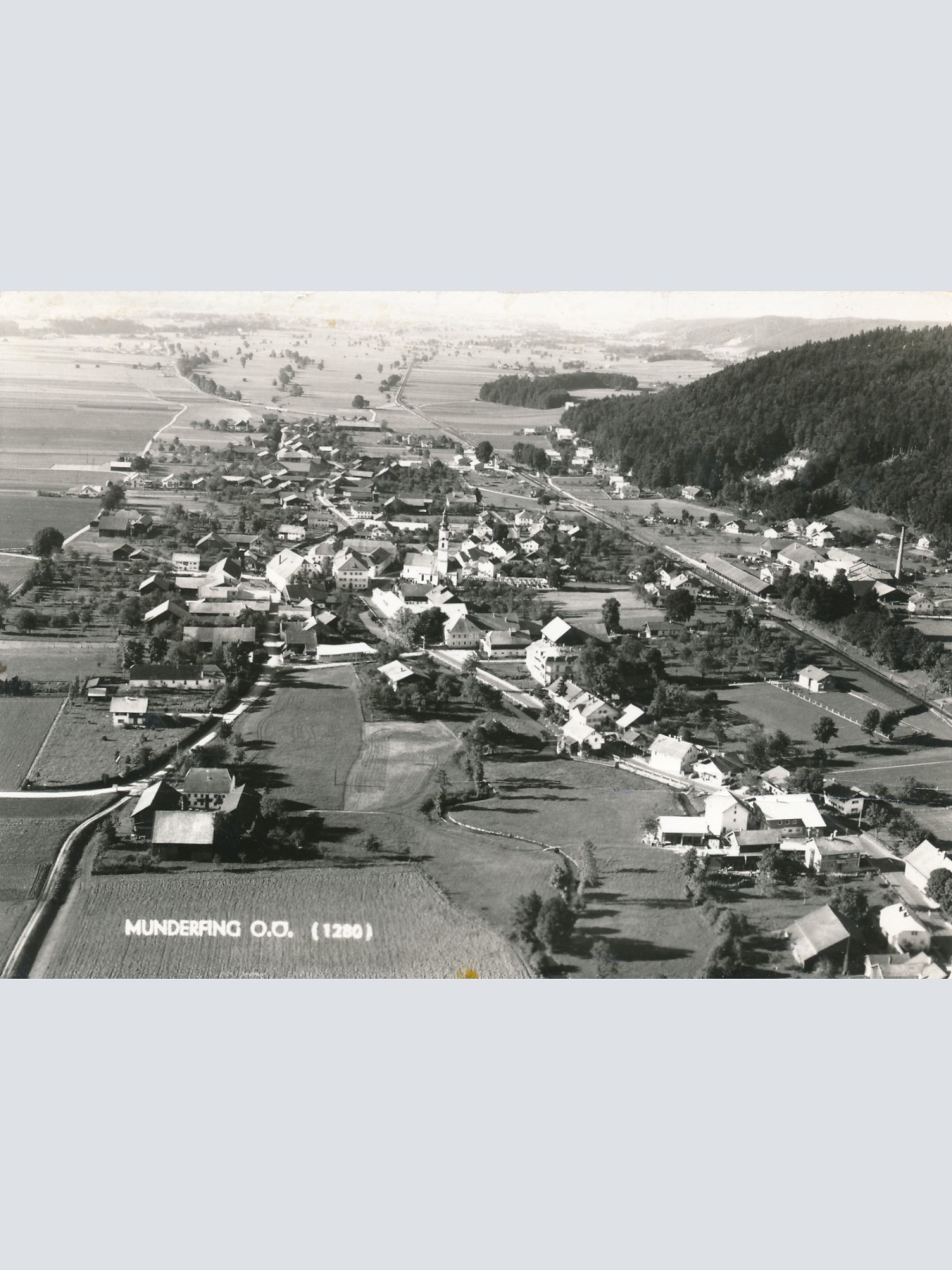 AK Luftbild Munderfing Oberösterreich Ansichtskarte (18186)
