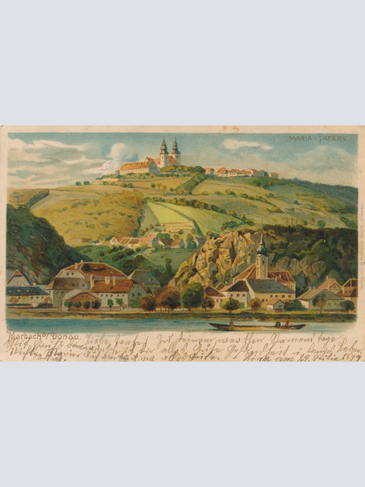 AK aus Marbach an der Donau Niederösterreich Ansichtskarte (18194)