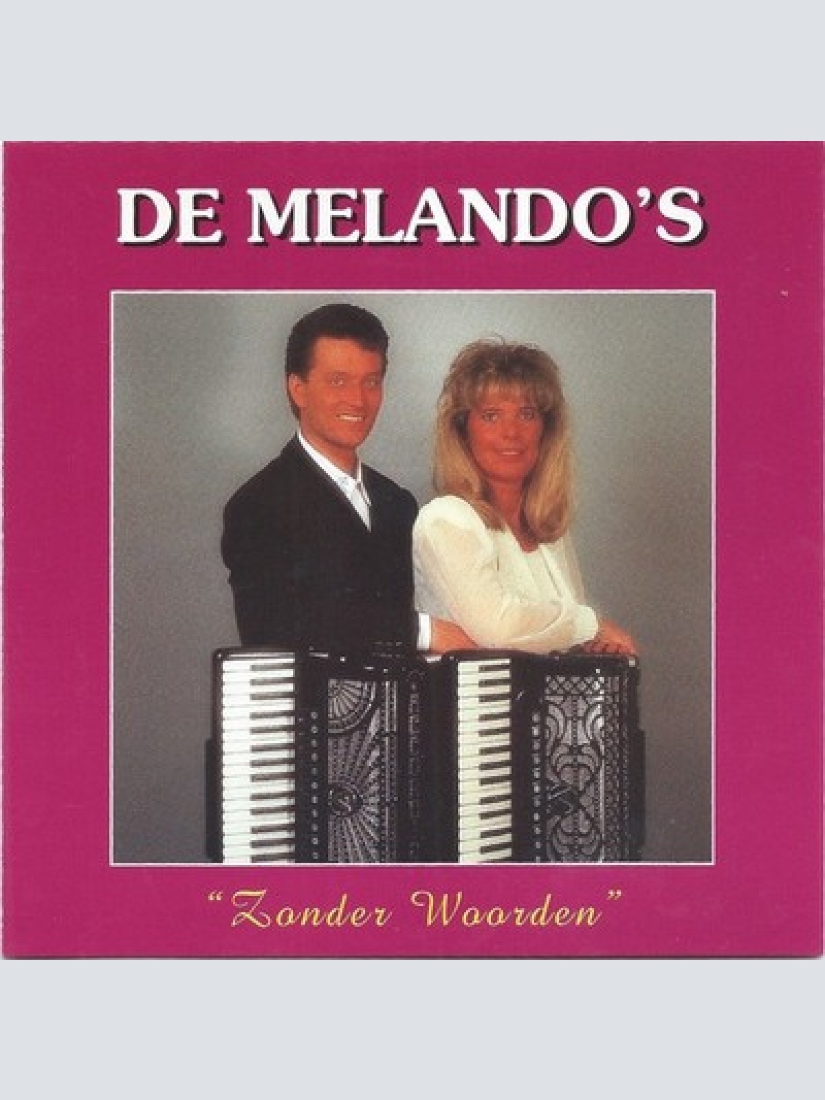 CD, Album De Melando's - Zonder Woorden