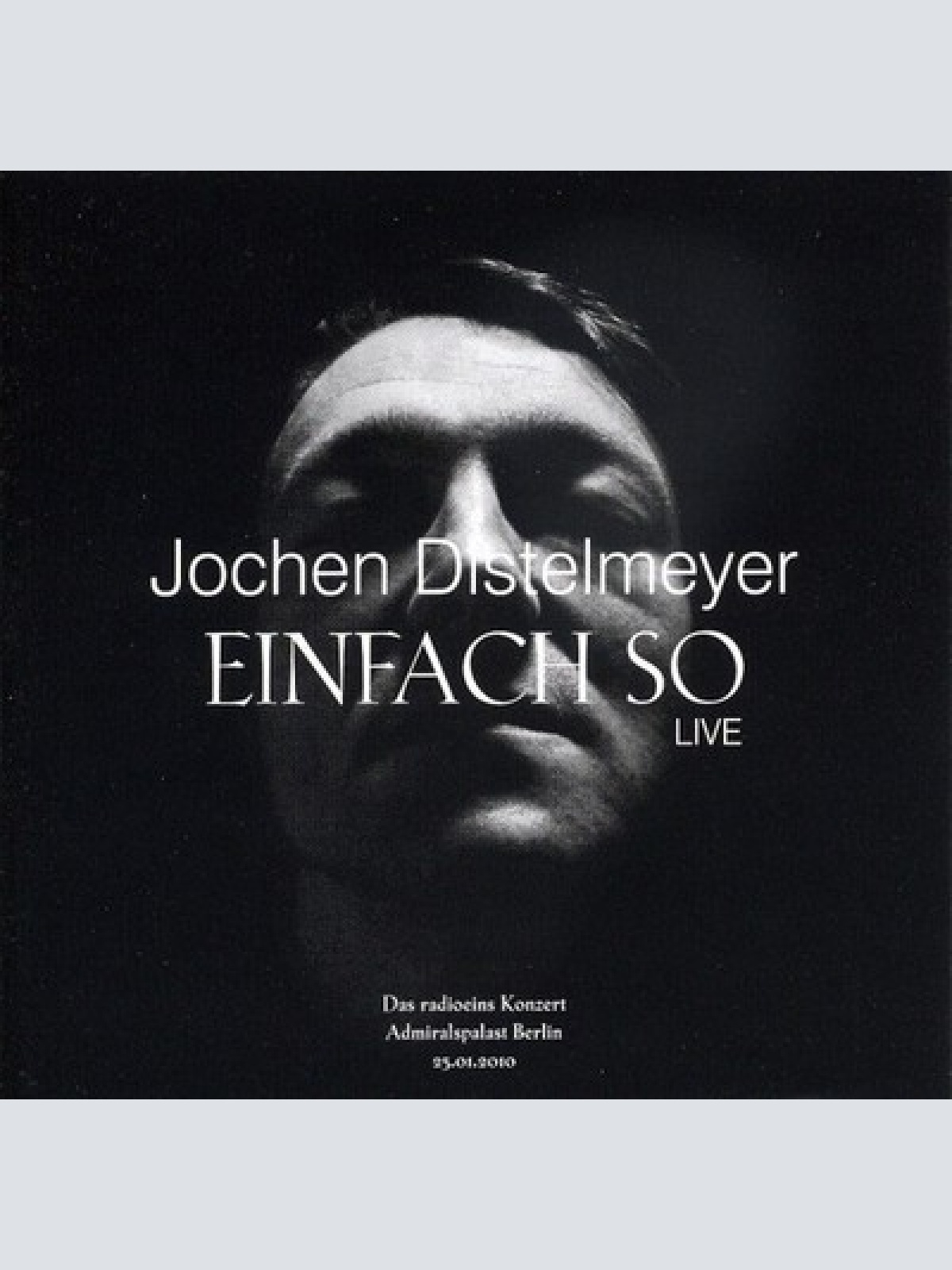 CD, Album Jochen Distelmeyer - Einfach So - Live