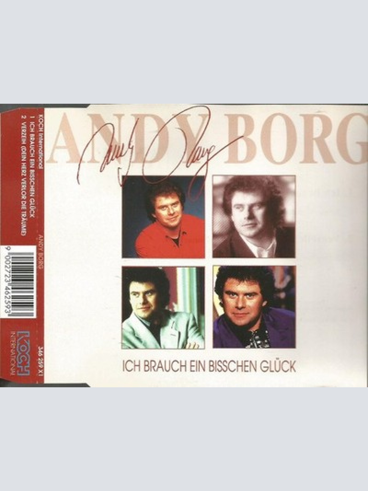 CD, Single Andy Borg - Ich Brauch Ein Bisschen Glück