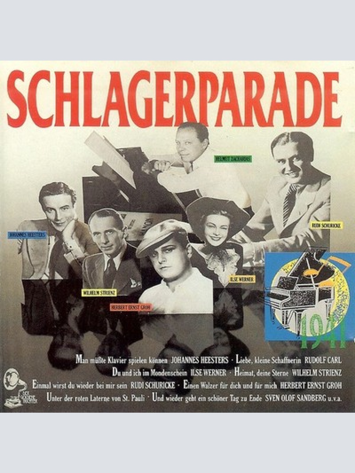 CD, Comp, Mono Various - Schlagerparade 1941