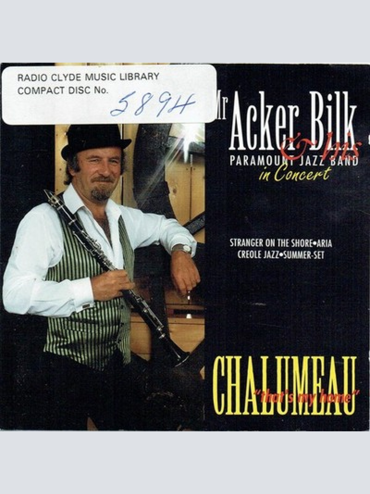 CD Acker Bilk And His Paramount Jazz Band - Chalumeau "That's My Home"