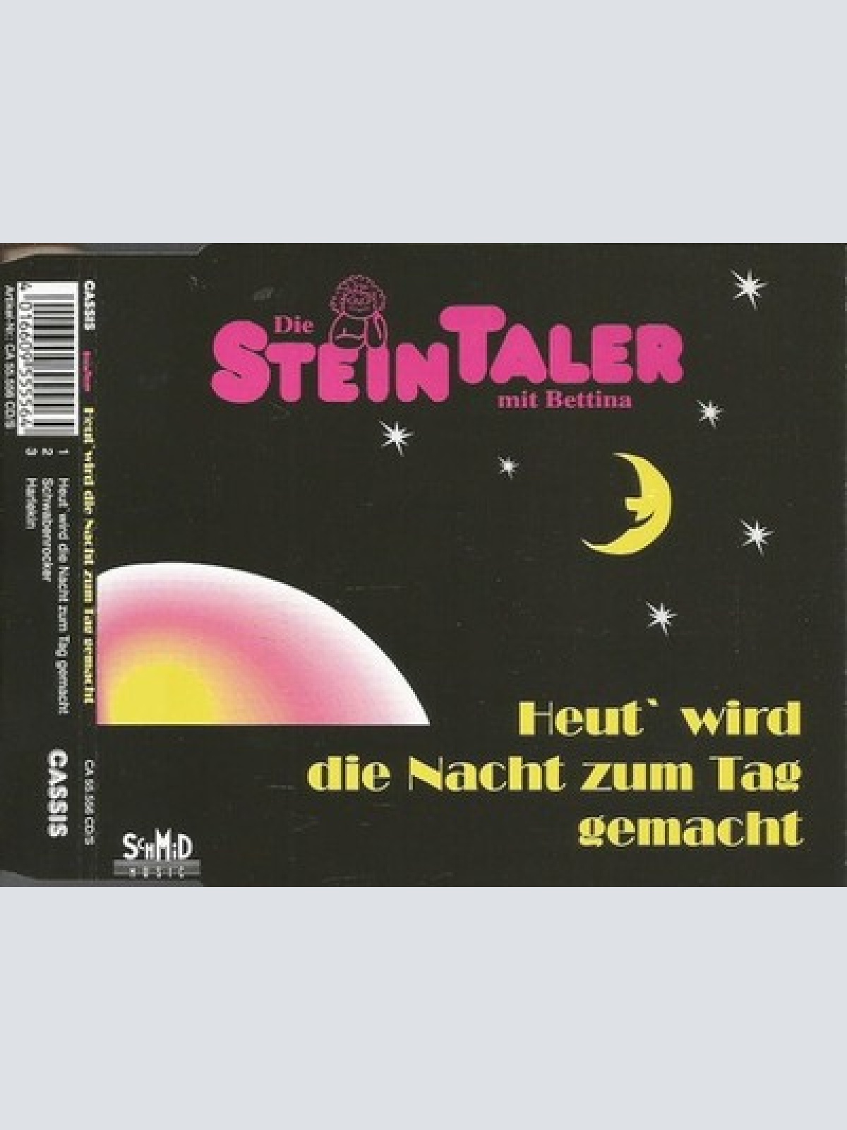 CD, Single Die Steintaler Mit Bettina (8) - Heut' Wird Die Nacht Zum Tag Gemacht