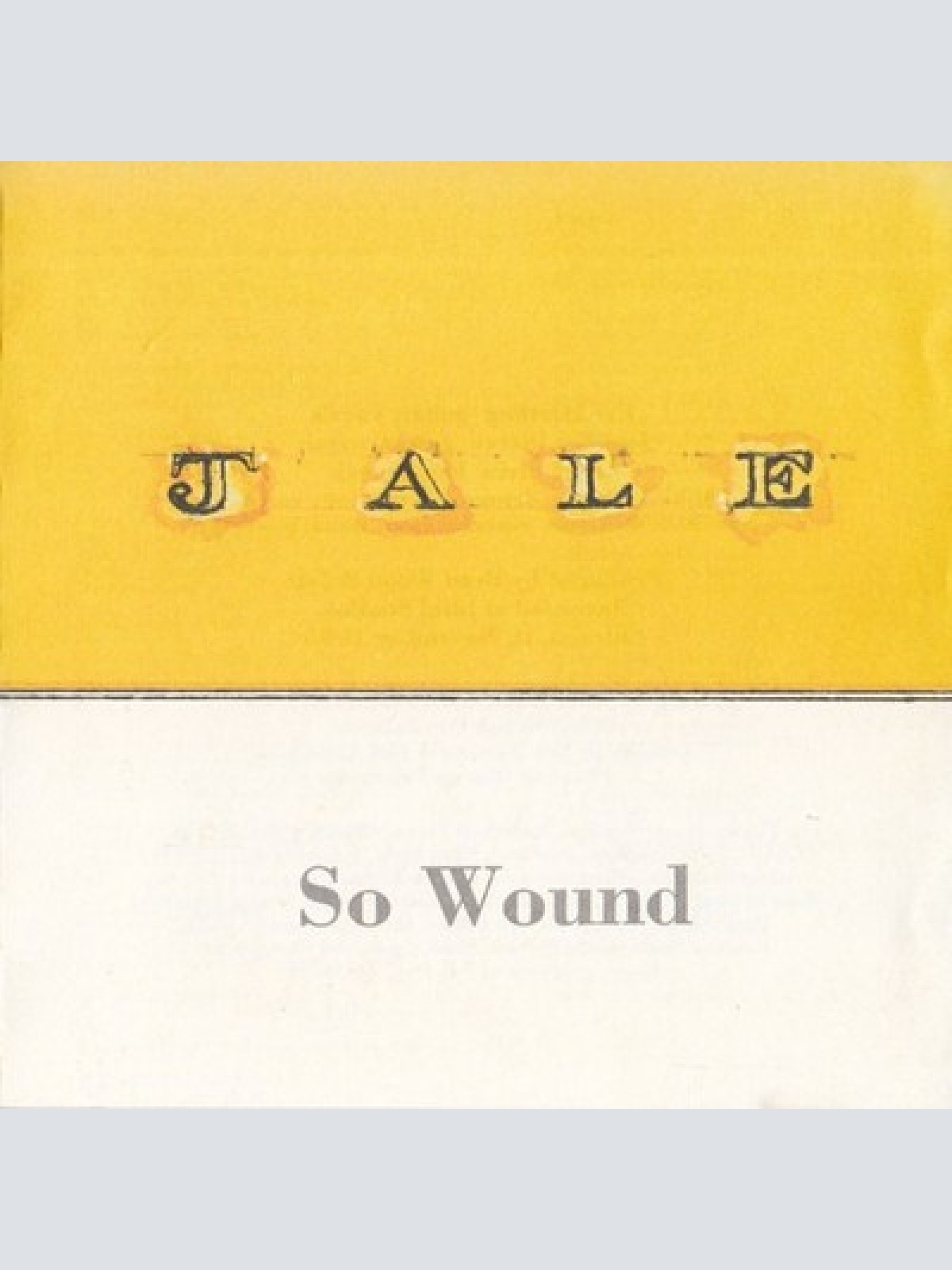 CD, Album Jale - So Wound