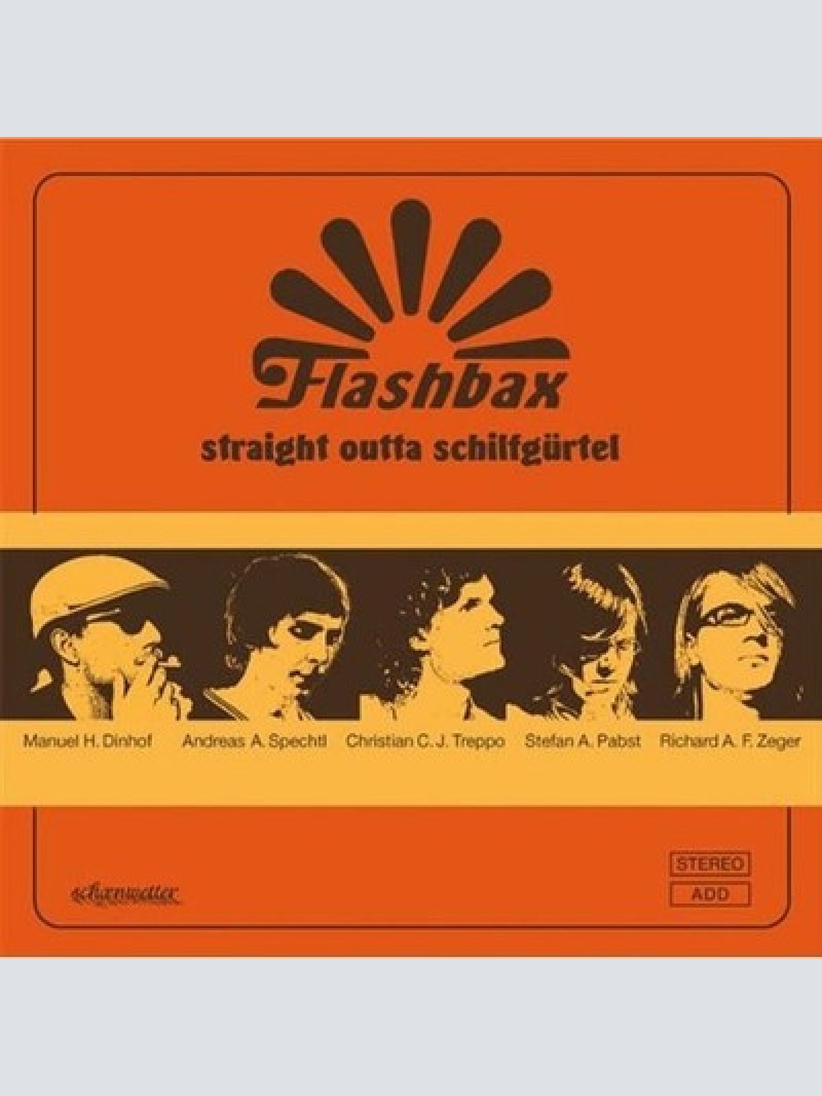 CD, Album Flashbax - Straight Outta Schilfgürtel