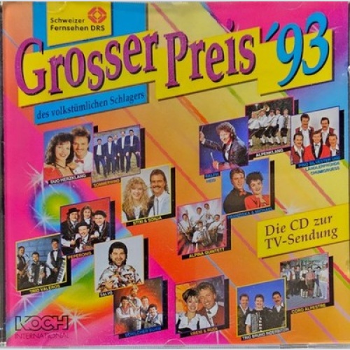 CD, Comp Various - Grosser Preis '93 Des Volkstümlichen Schlagers