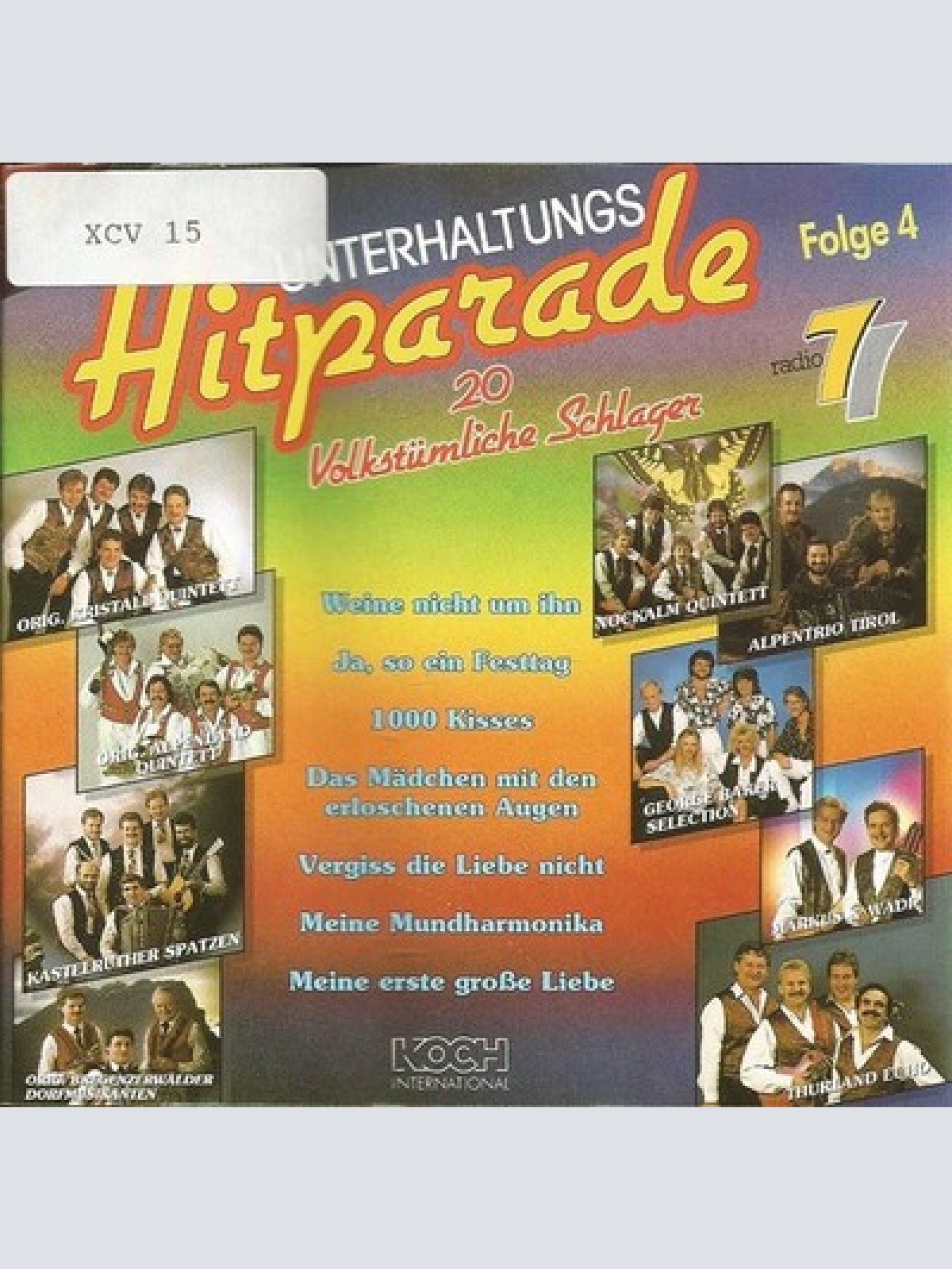 CD, Comp Various - Unterhaltungs-Hitparade 20 Volkstümliche Schlager - Folge 4