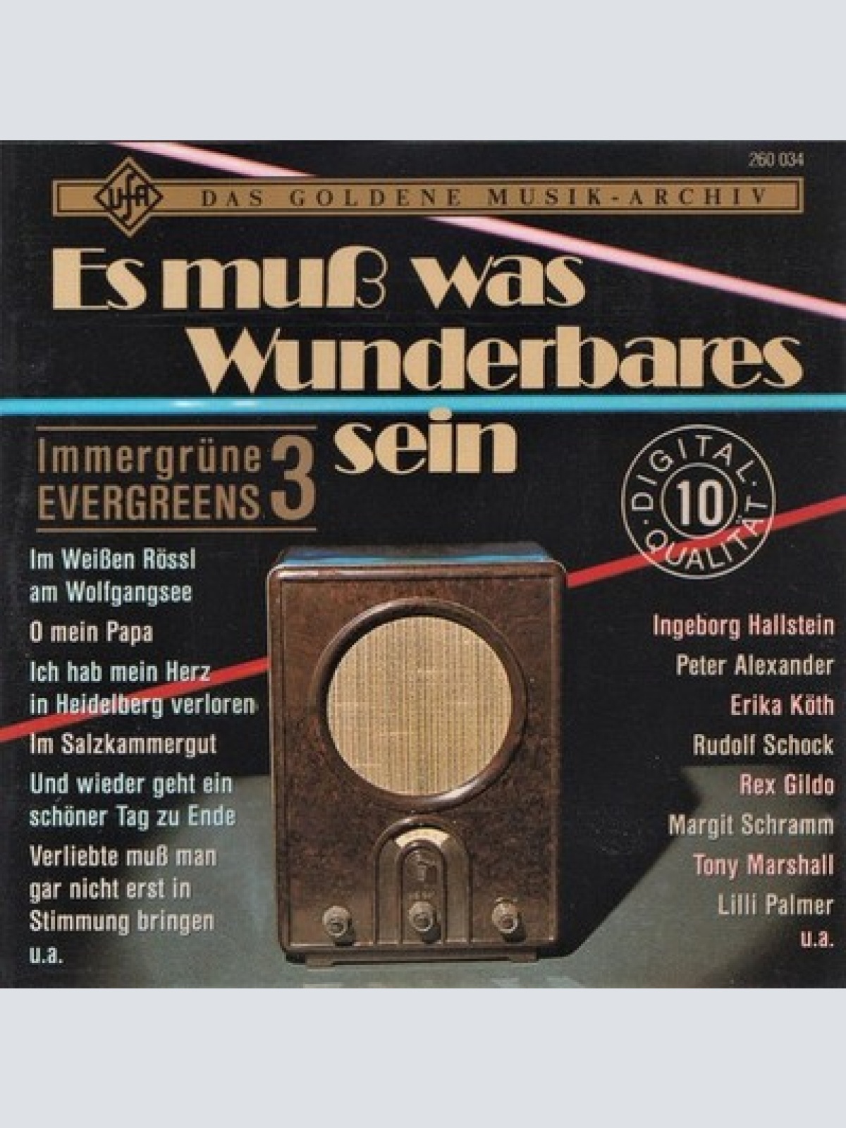 CD, Comp Various - Es Muß Was Wunderbares Sein (Immergrüne Evergreens 3)