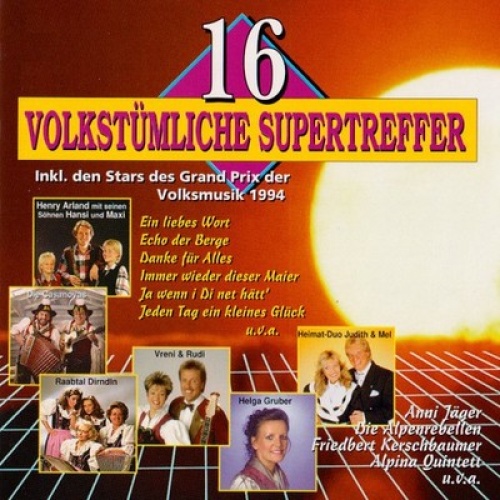 CD, Comp Various - 16 Volkstümliche Supertreffer