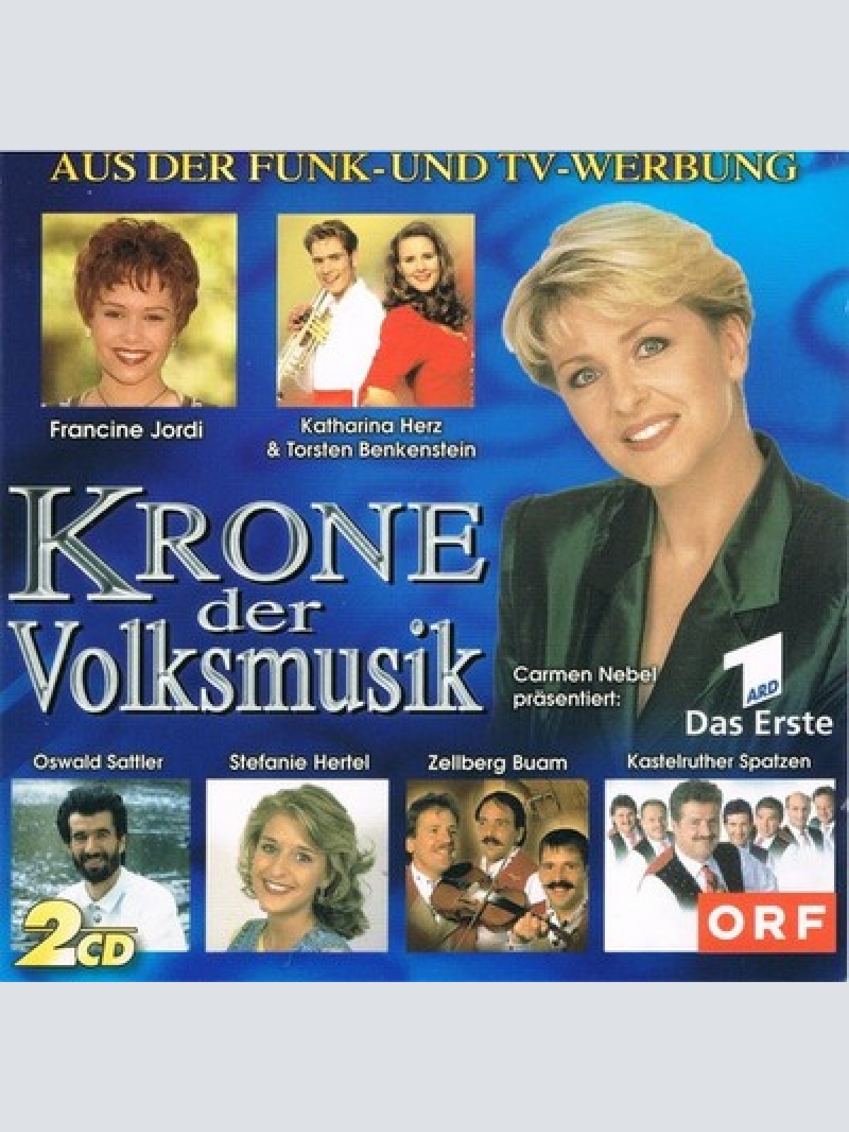 2xCD, Comp Various - Krone Der Volksmusik