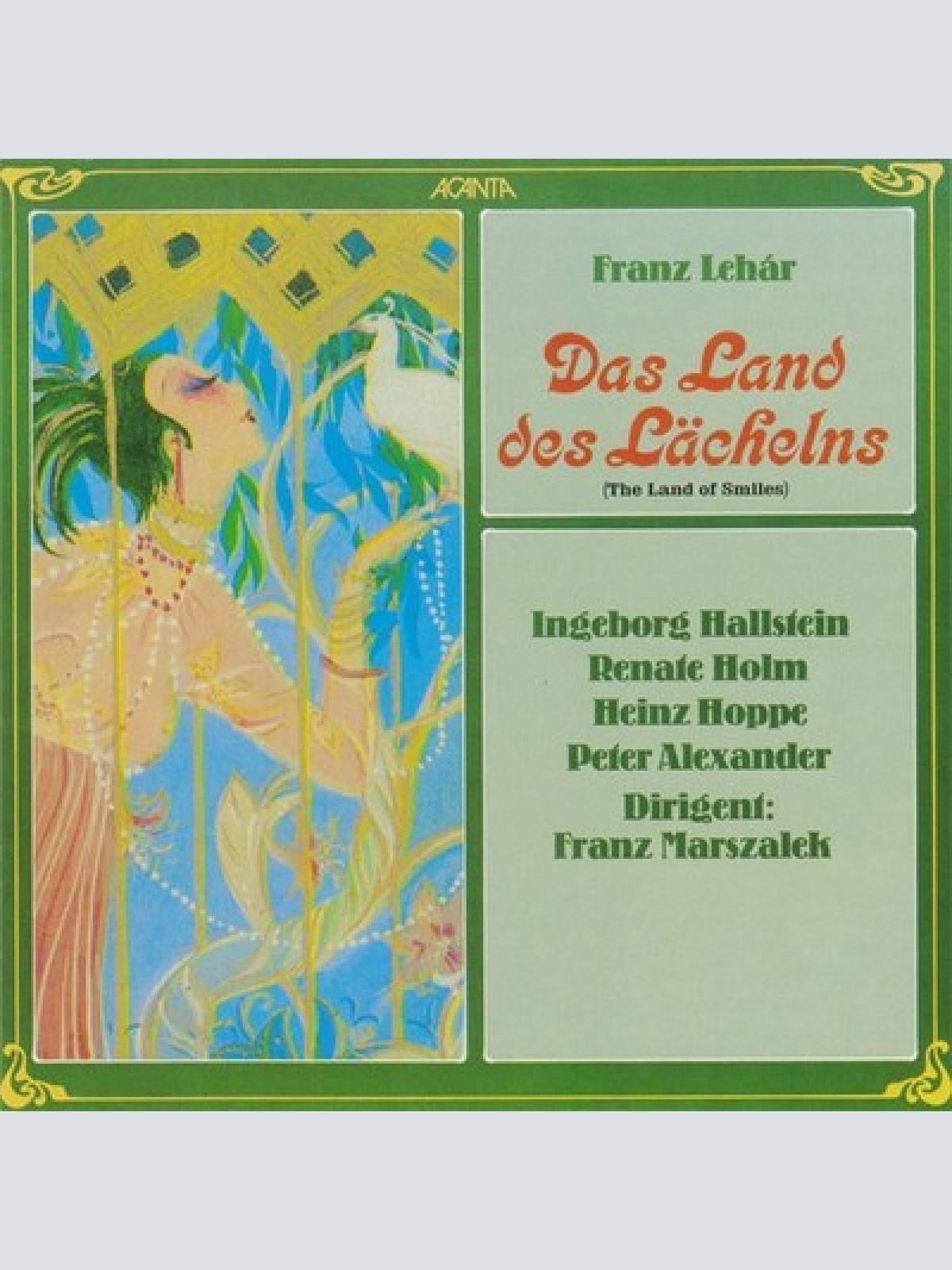 CD, RE Franz Lehár - Ingeborg Hallstein, Renate Holm, Heinz Hoppe, Peter Alex...
