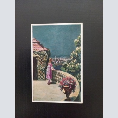 Frau Auf Der Terrasse Weißt Du Wieviel Sternlein Stehen 110097 Gr