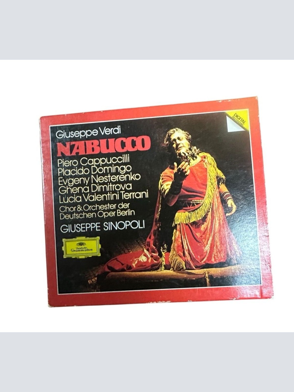 Verdi: Nabucco by Unknown (1983) 2 Audio CDs Giuseppe Verdi ; Cappuccilli [Nabuc
