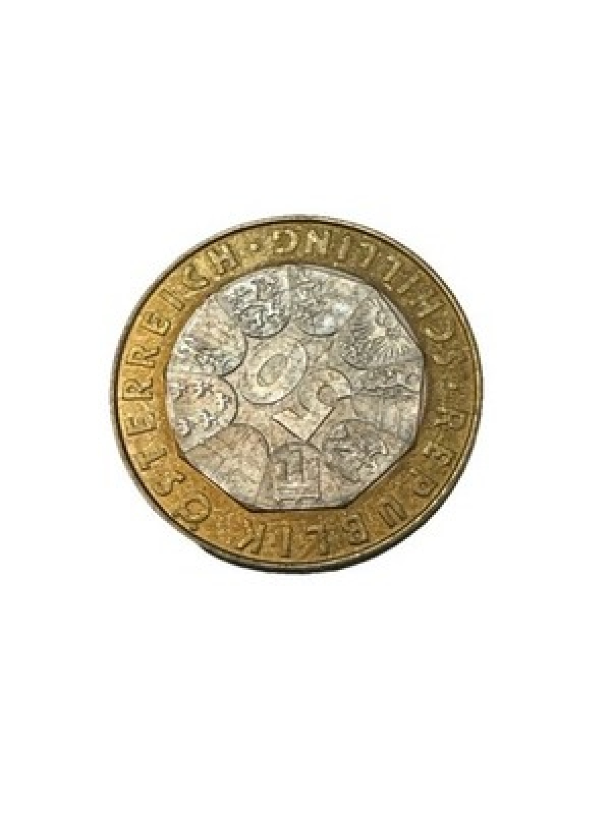 50 Schilling Bi Metall EU Präsidentschaft I 1998