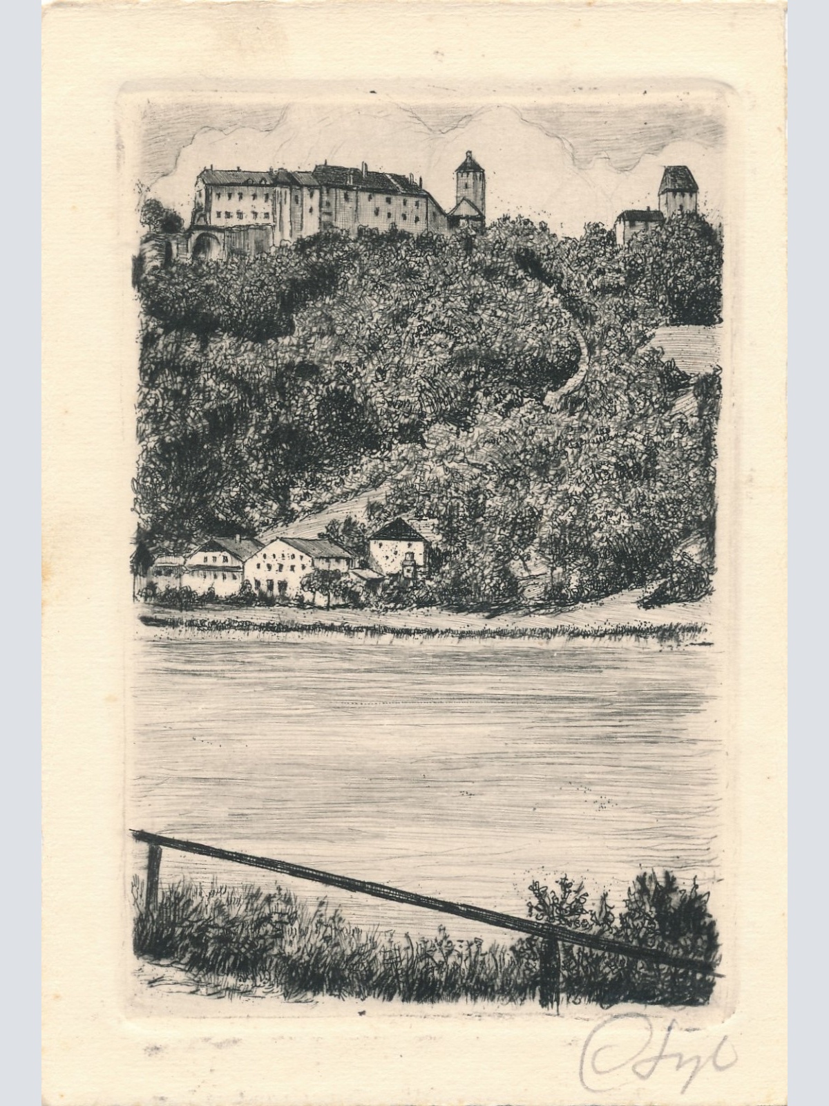 AK aus Neuburg am Inn Oberösterreich Ansichtskarte (18272)