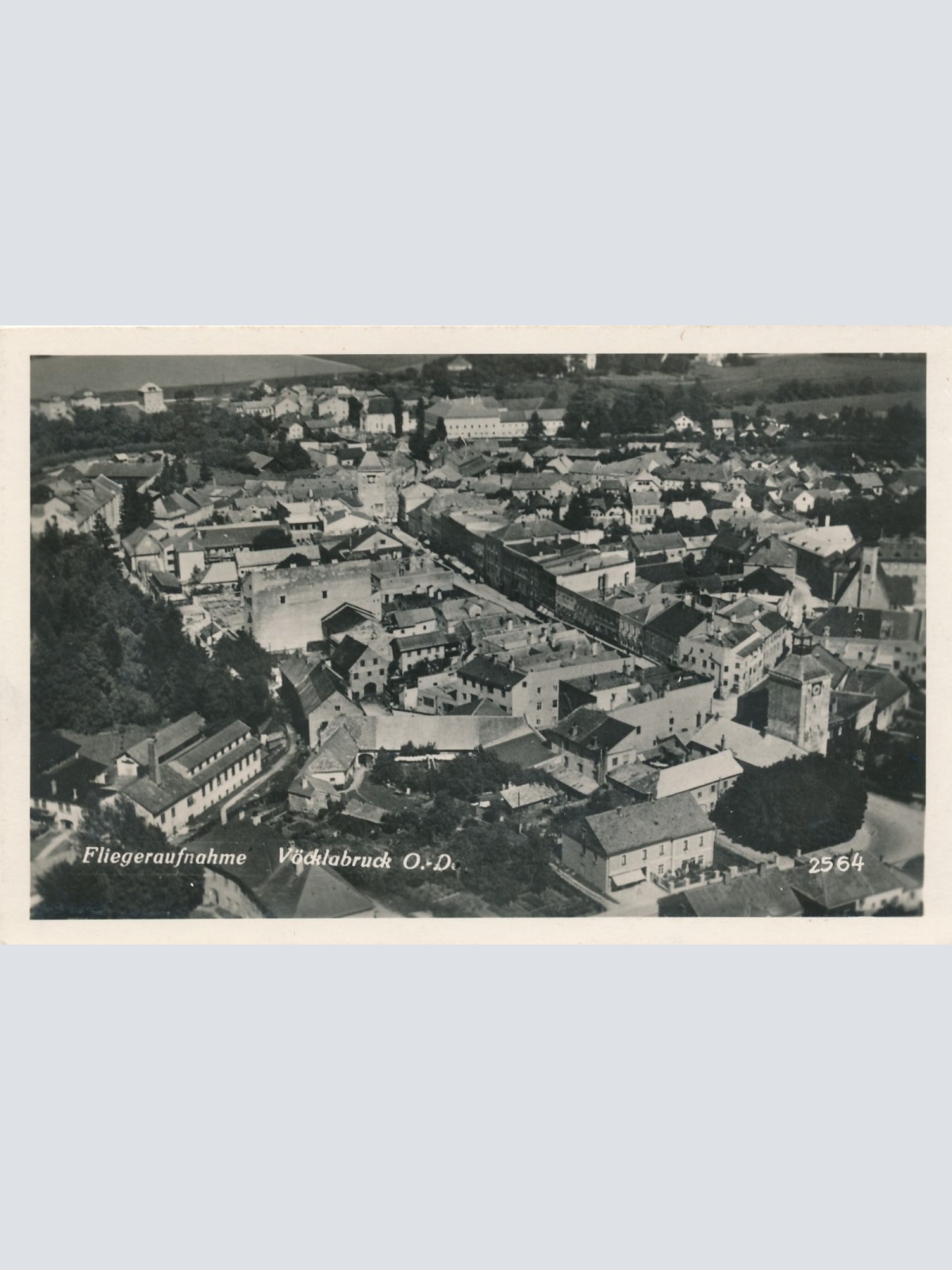 AK aus Vöcklabruck Fliegeraufnahme Oberösterreich Ansichtskarte (18273)