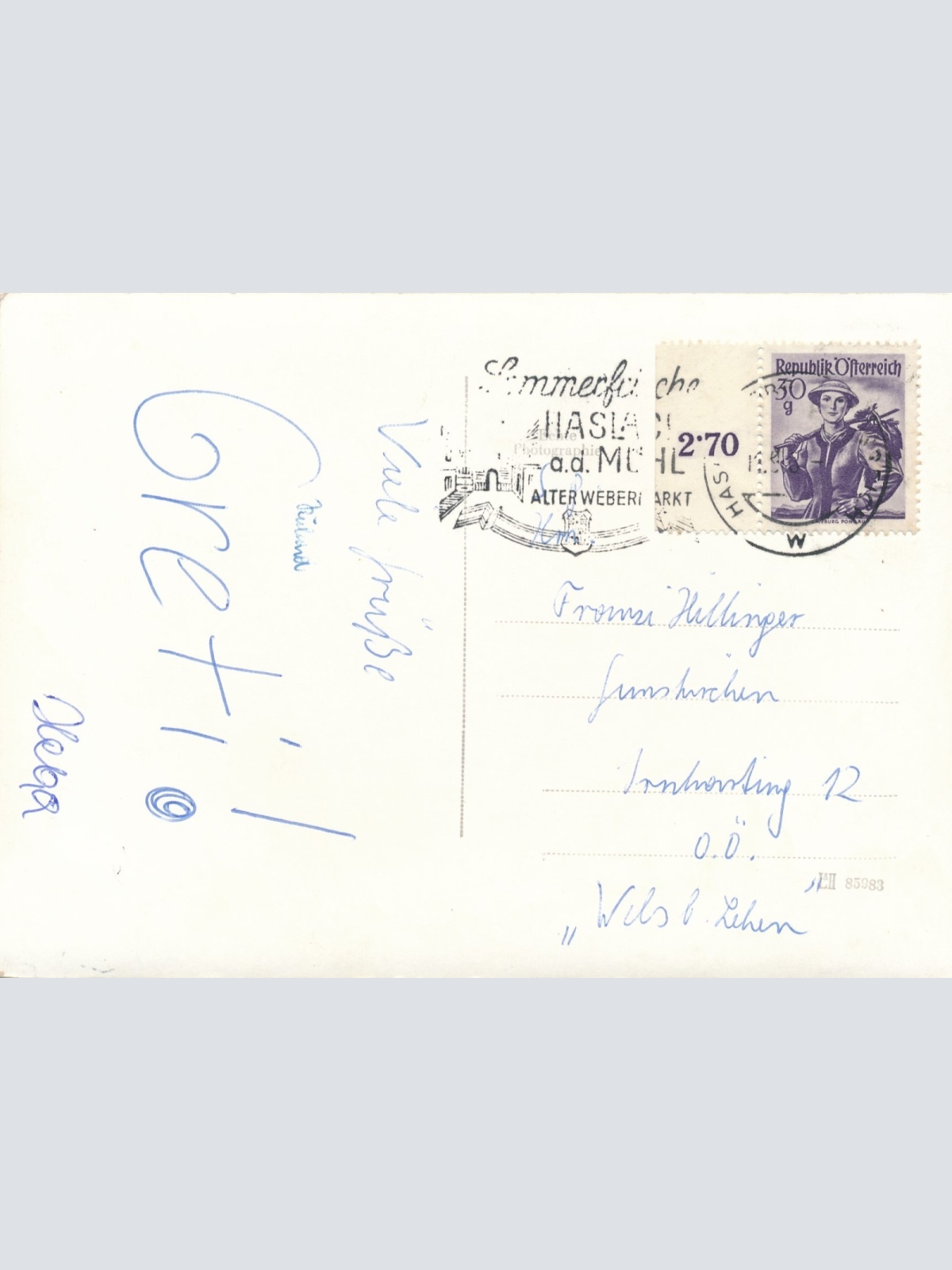 AK aus Haslach an der Mühl Oberösterreich Ansichtskarte (18275)