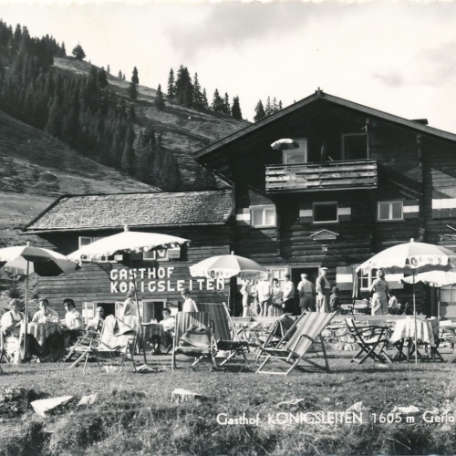 AK vom Gasthof Königsleiten Tirol Ansichtskarte (18279)