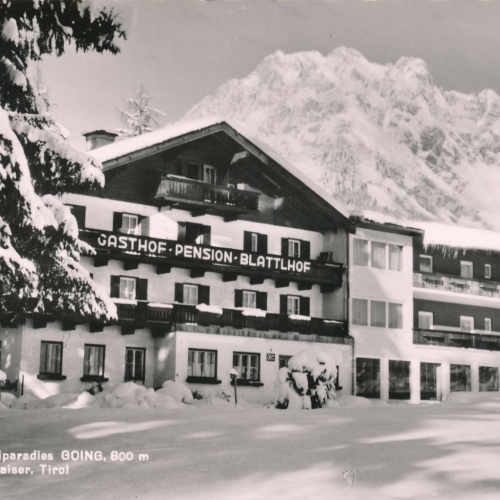 AK aus Blattlhof Skiparadies Tirol Ansichtskarte (18282)