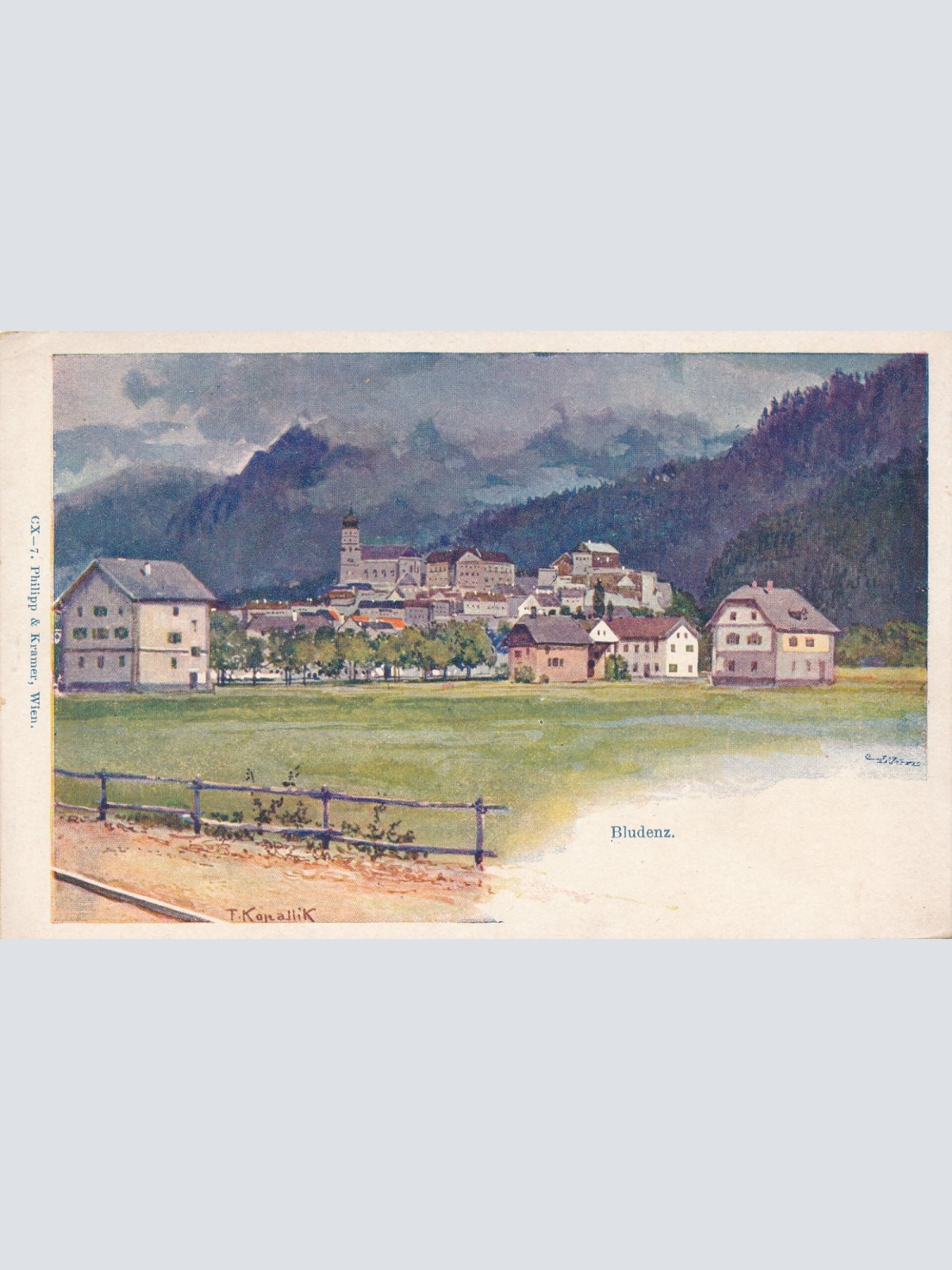 AK aus Bludenz Vorarlberg Ansichtskarte (18283)