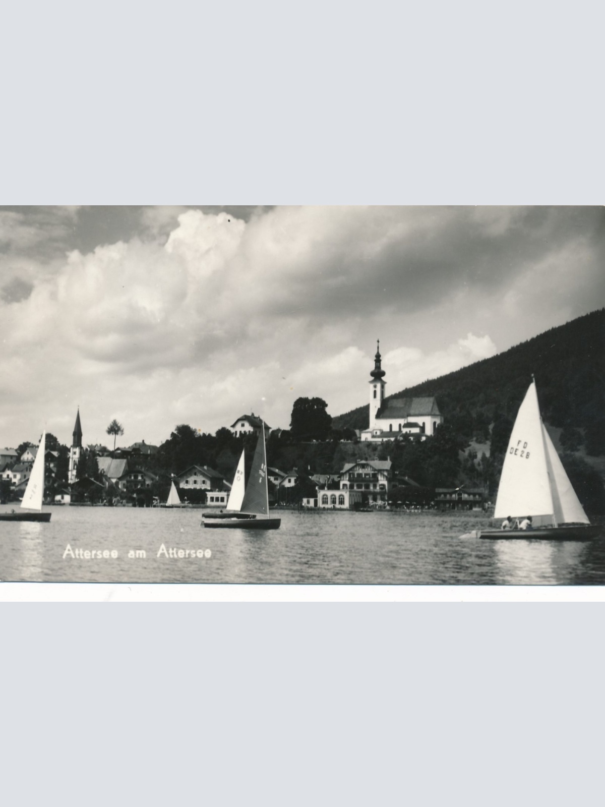 AK aus Attersee am Attersee Oberösterreich Ansichtskarte (18292)