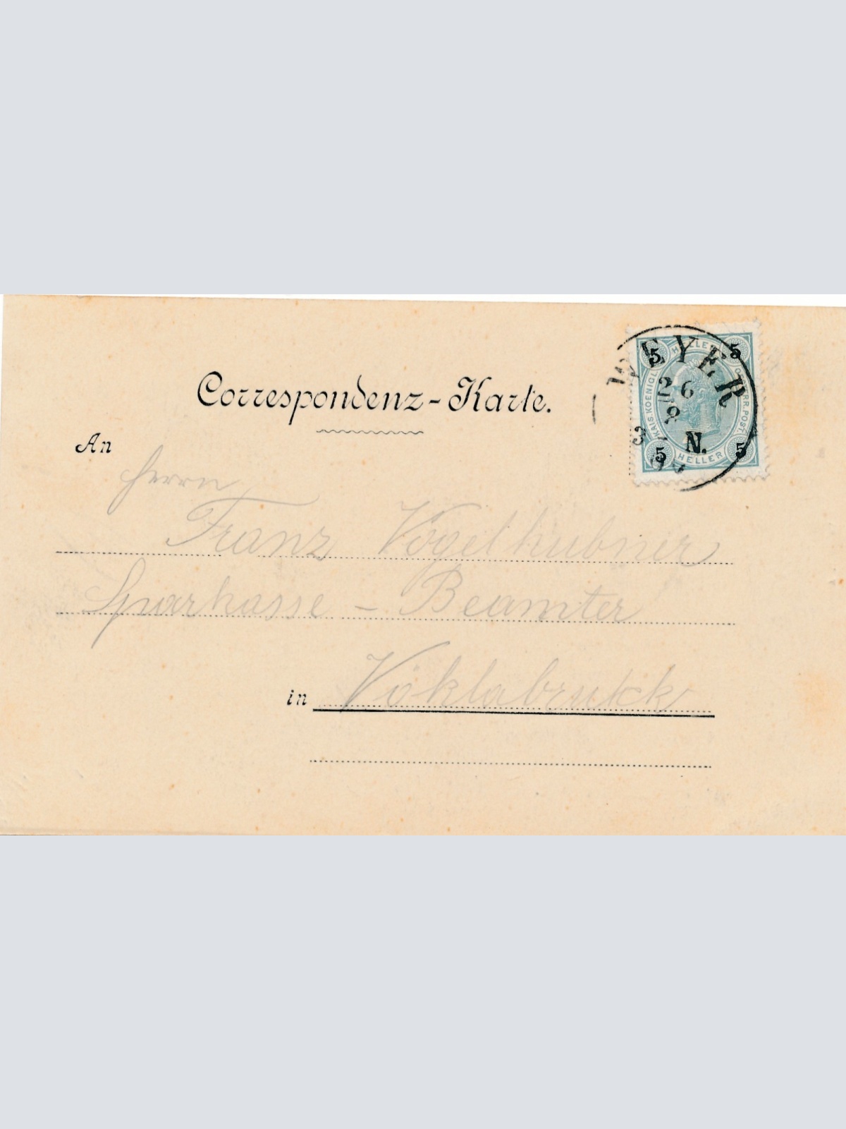 AK gruss aus Weyer an der Enns Oberösterreich Ansichtskarte (18296)