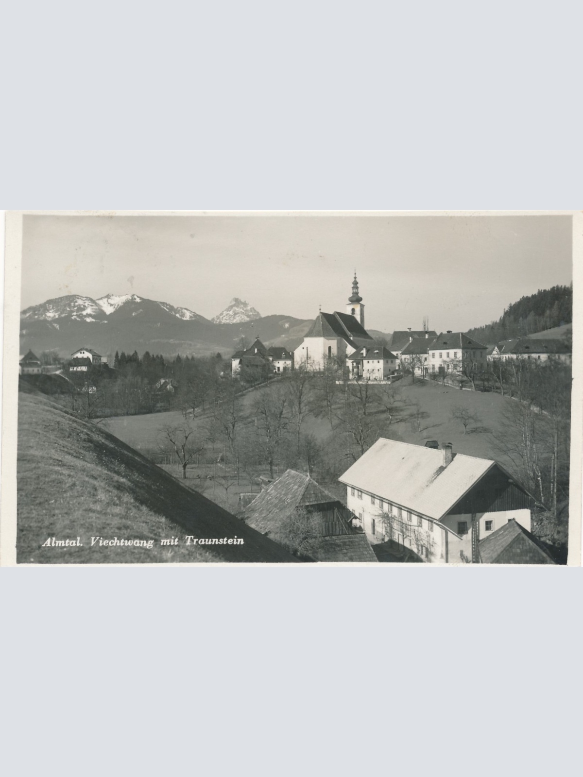 AK aus Viechtenwang mit Traunstein Oberösterreich Ansichtskarte (18298)