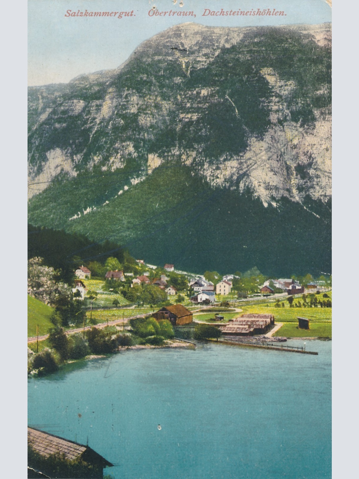 AK aus Obertraun Dachsteineishöhlen Oberösterreich Ansichtskarte (18299)