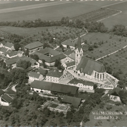 AK aus Weisskirchen Luftbild Nr.9 Oberösterreich Ansichtskarte (18308)