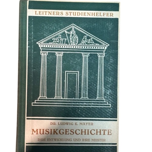 Musikgeschichte Mayer, Dr. Ludwig K.: