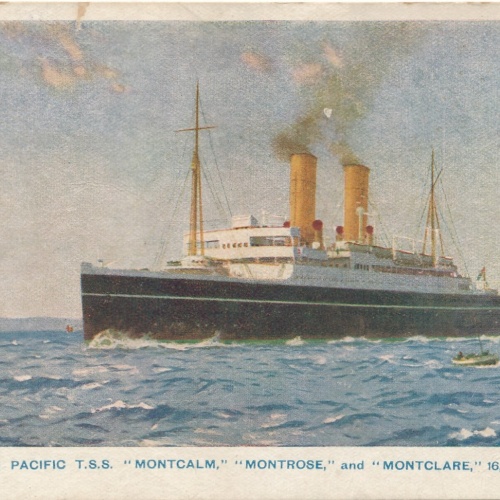 AK aus Canadian Pacific T.S.S. Montcalm Montrose Ansichtskarte (18214)