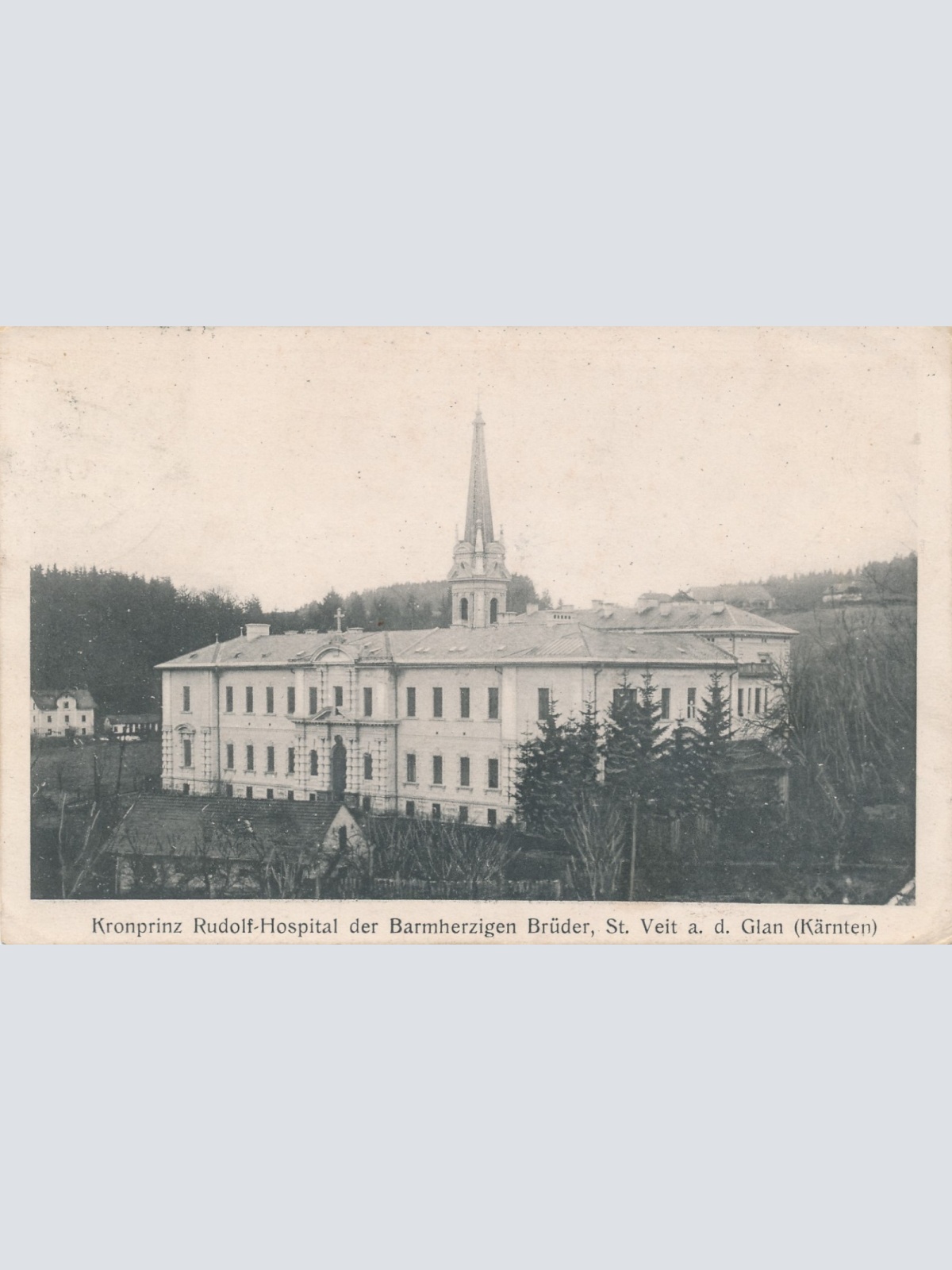 AK aus St. Veit Kronzprinz Rudolf Hospital Kärnten Ansichtskarte (18209)