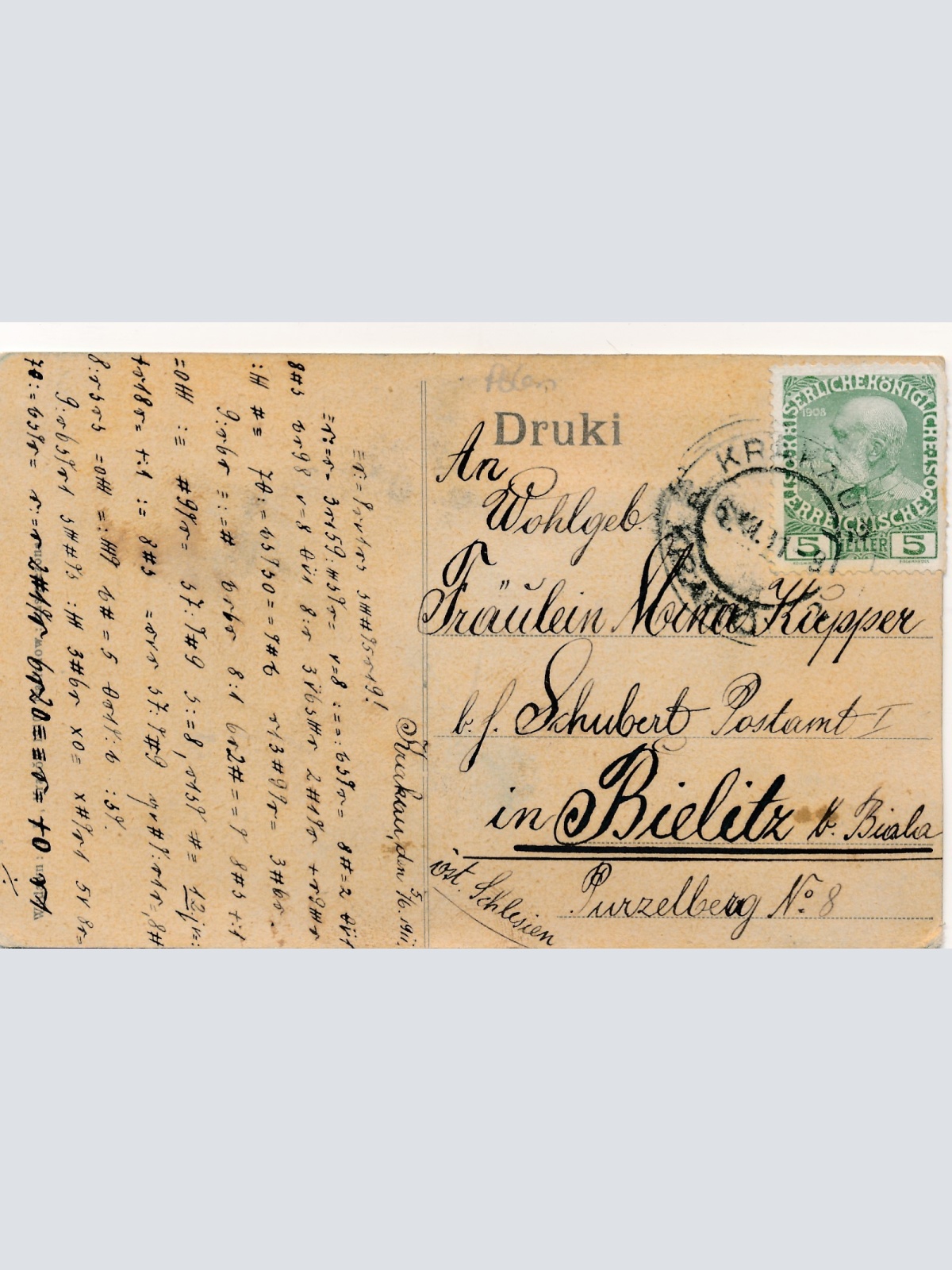 Leporello - AK Krakau Krakow Polen Ansichtskarte (18205)