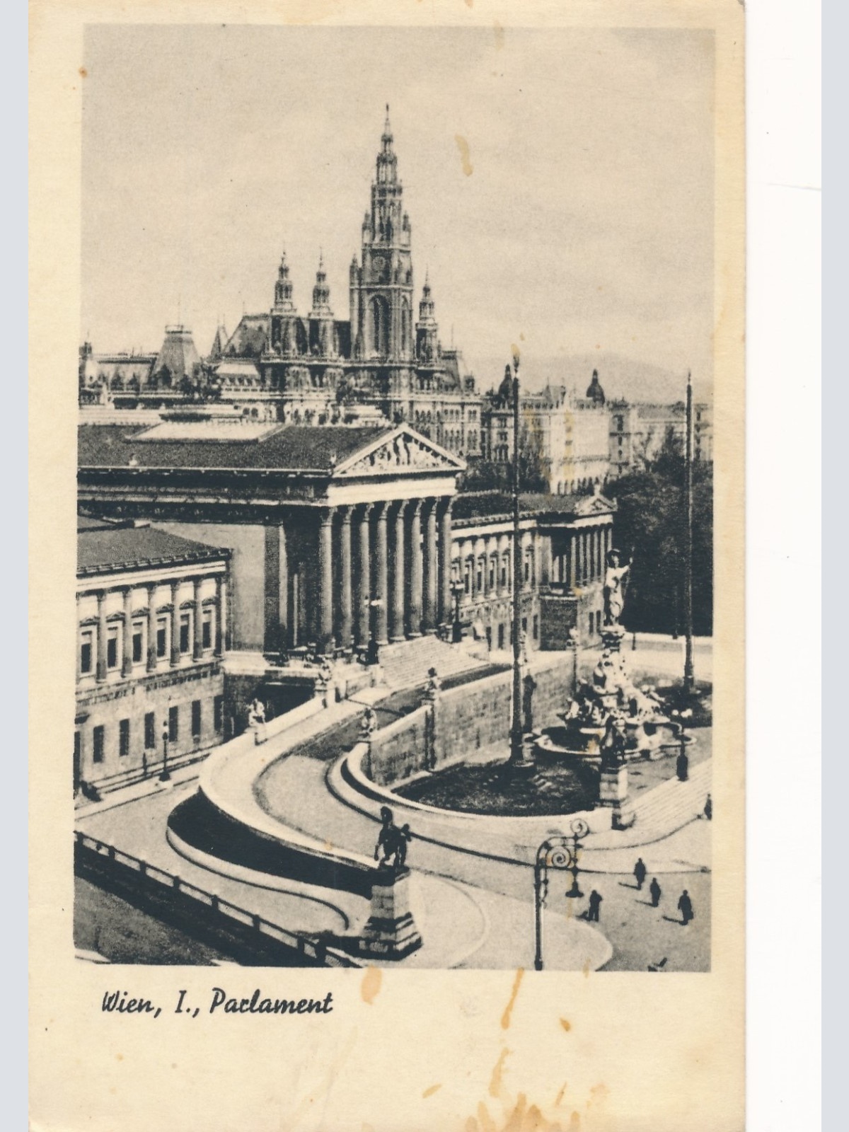 AK aus Wien Parlament Ansichtskarte (18331)
