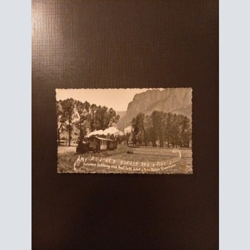 Ansichtskarte Salzburg - Bad Ischl Eisenbahn Salzburg Österreich AB0063