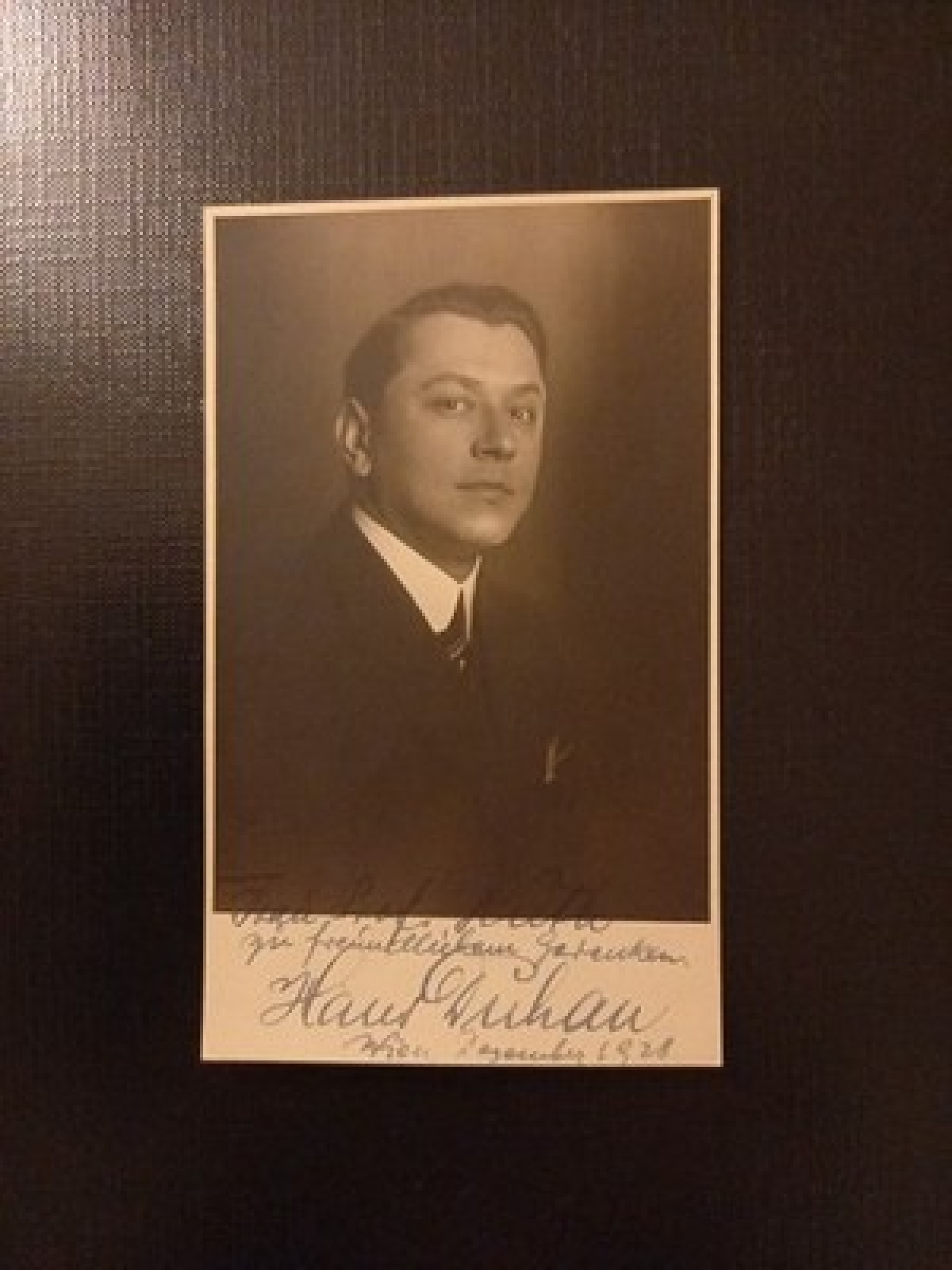 Hans Duhan Porträt Gr