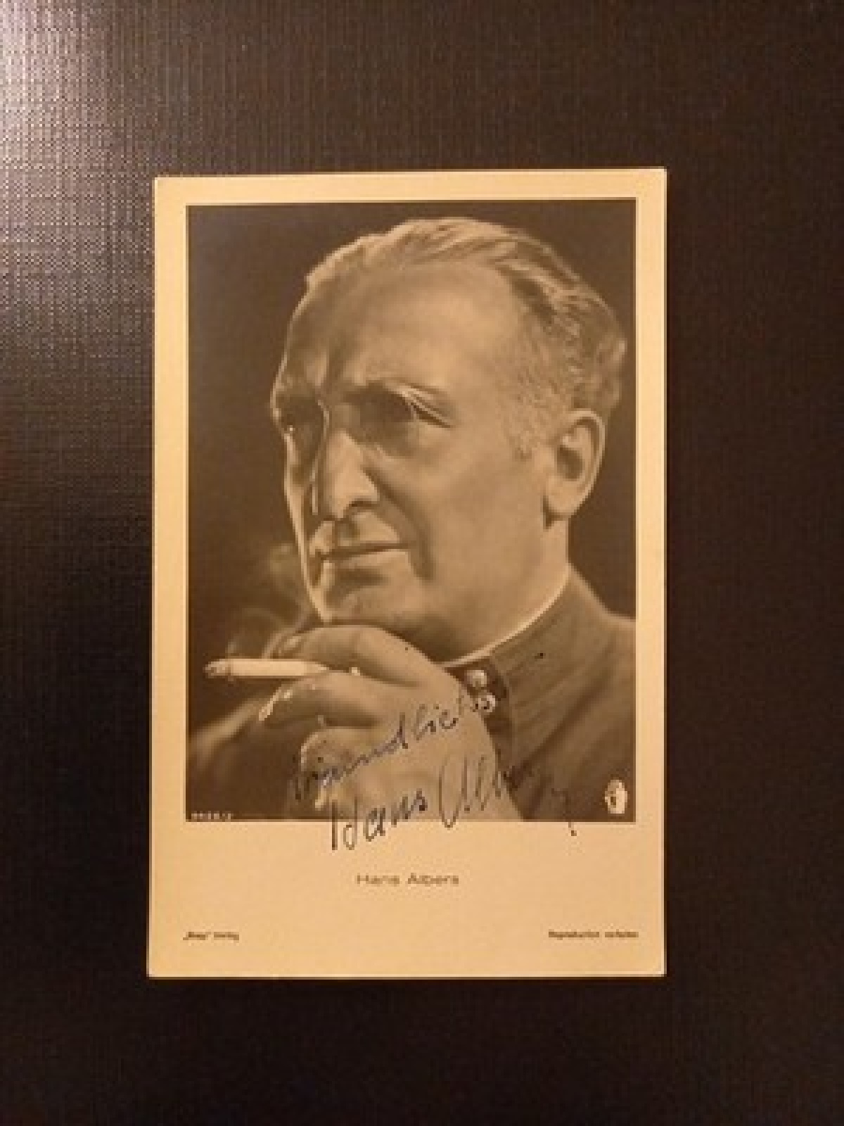 Hans Albers Porträt Gr