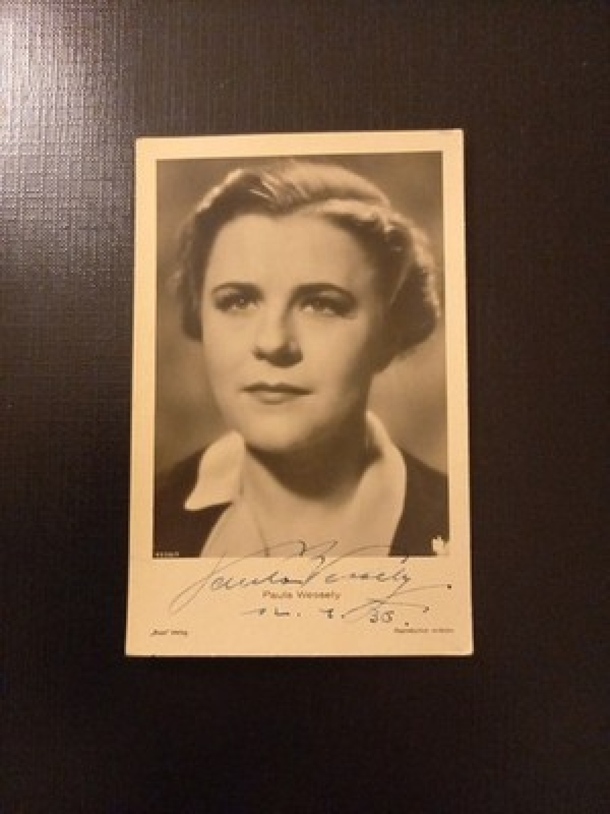 Paula Wessely Porträt Gr